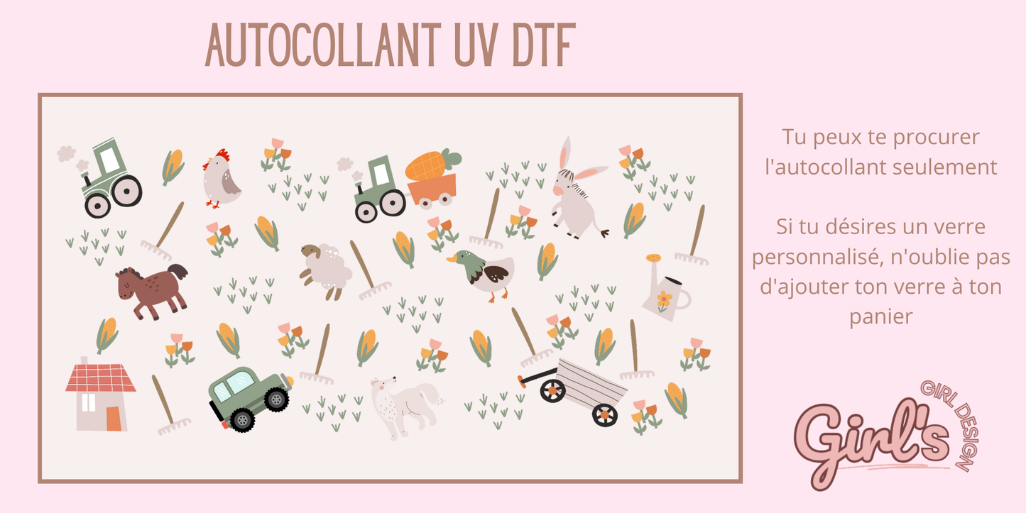 Autocollant - Farm Vibes 🚜