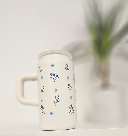 Tasse isotherme - blue flower