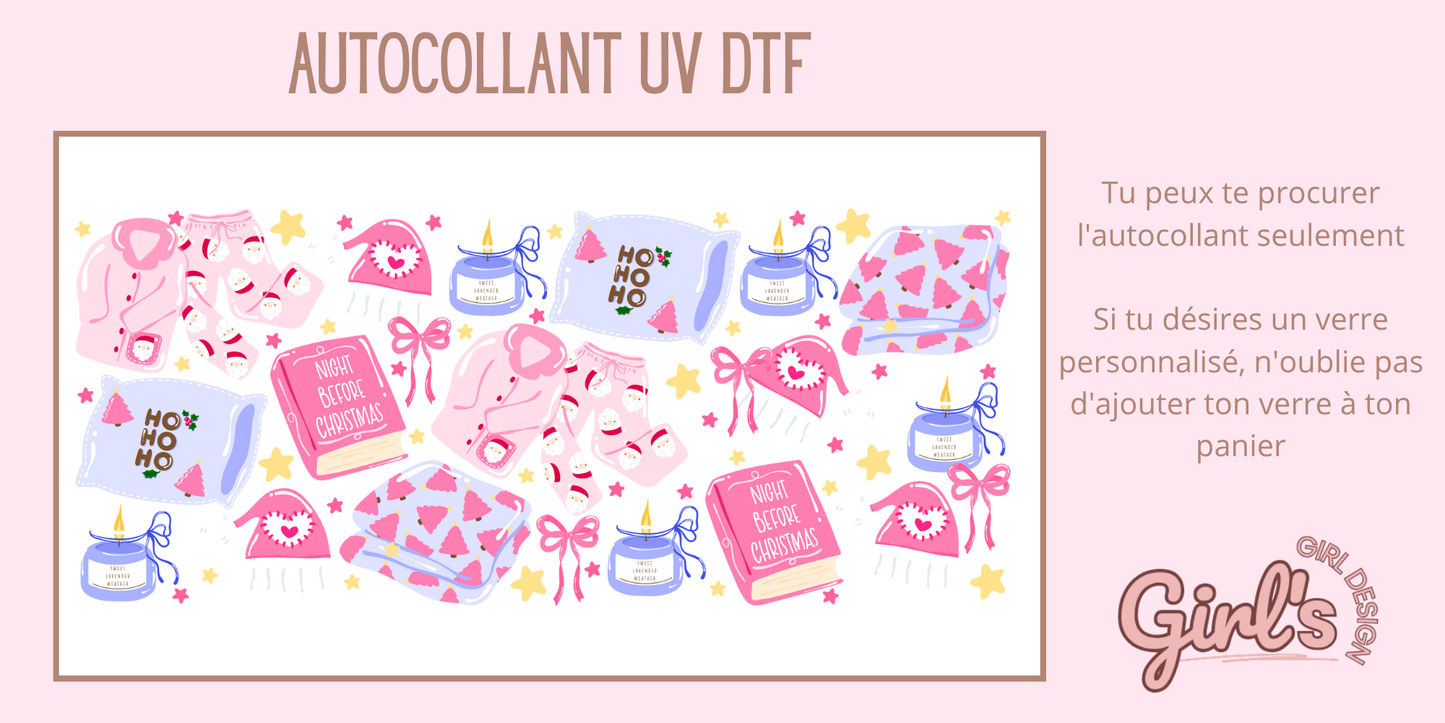 Autocollant - Cozy Holiday Girl