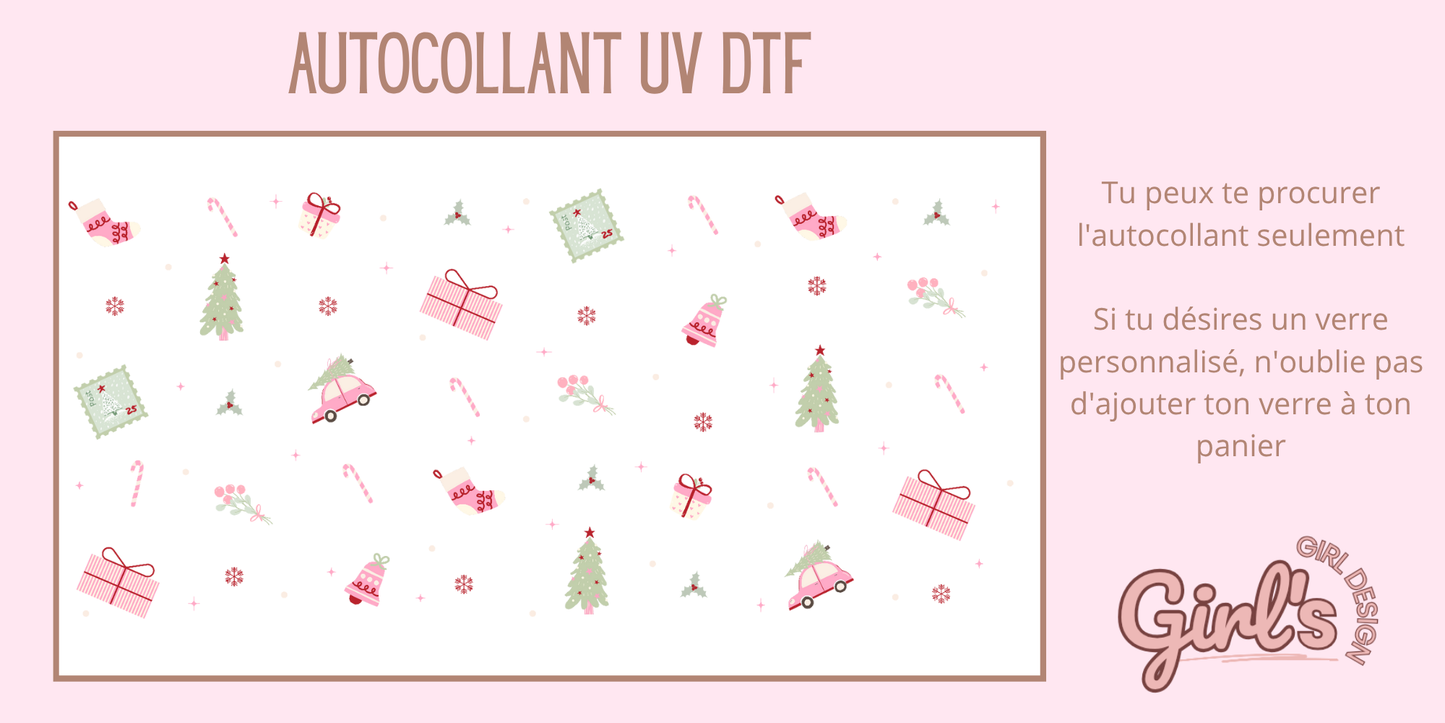 Autocollant - Pink Holiday Mix