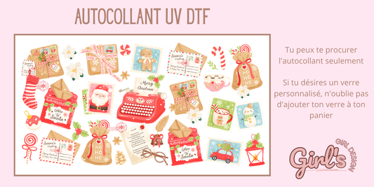 Autocollant - Santa’s Sweet Letters