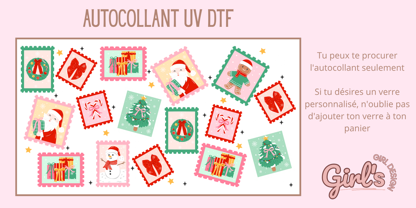 Autocollant - Cute Holiday Mail