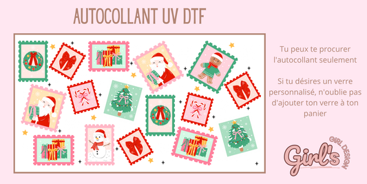 Autocollant - Cute Holiday Mail