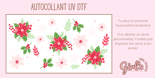 Autocollant - Soft Holiday Blossoms