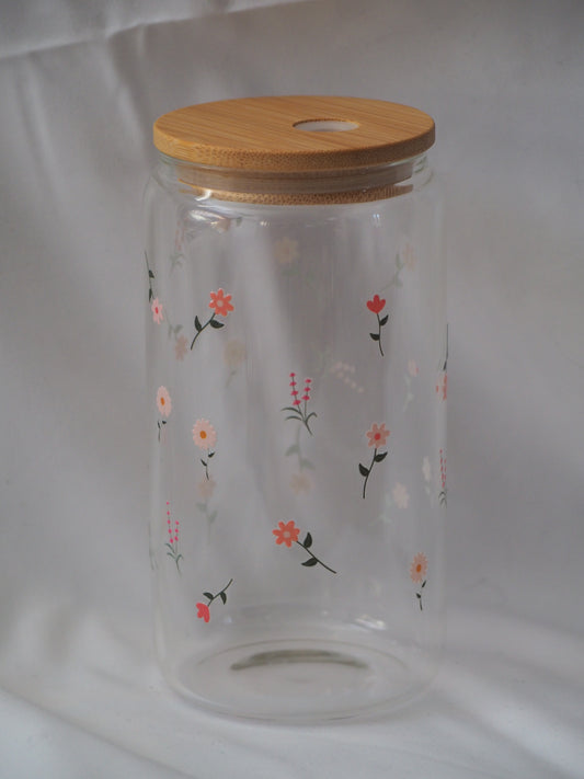 Verre - Fleurs délicates