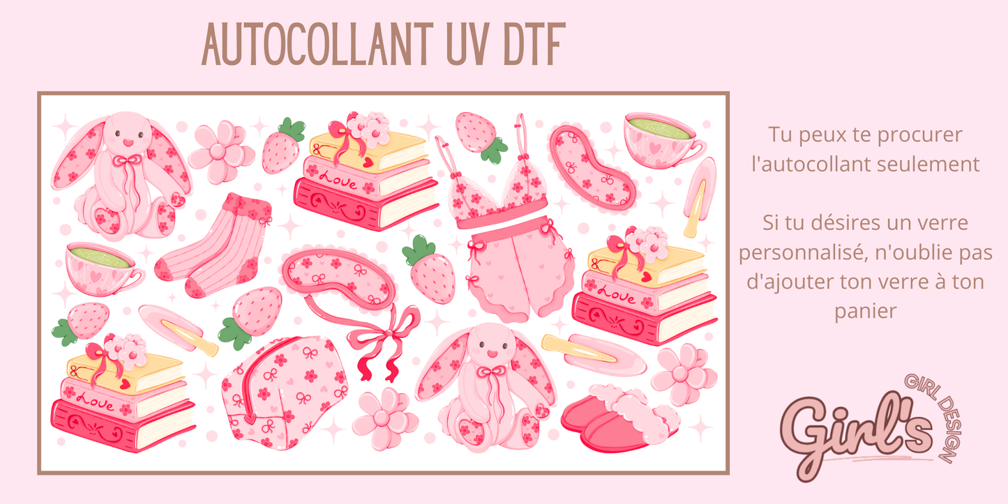 Autocollant - Selfcare girly