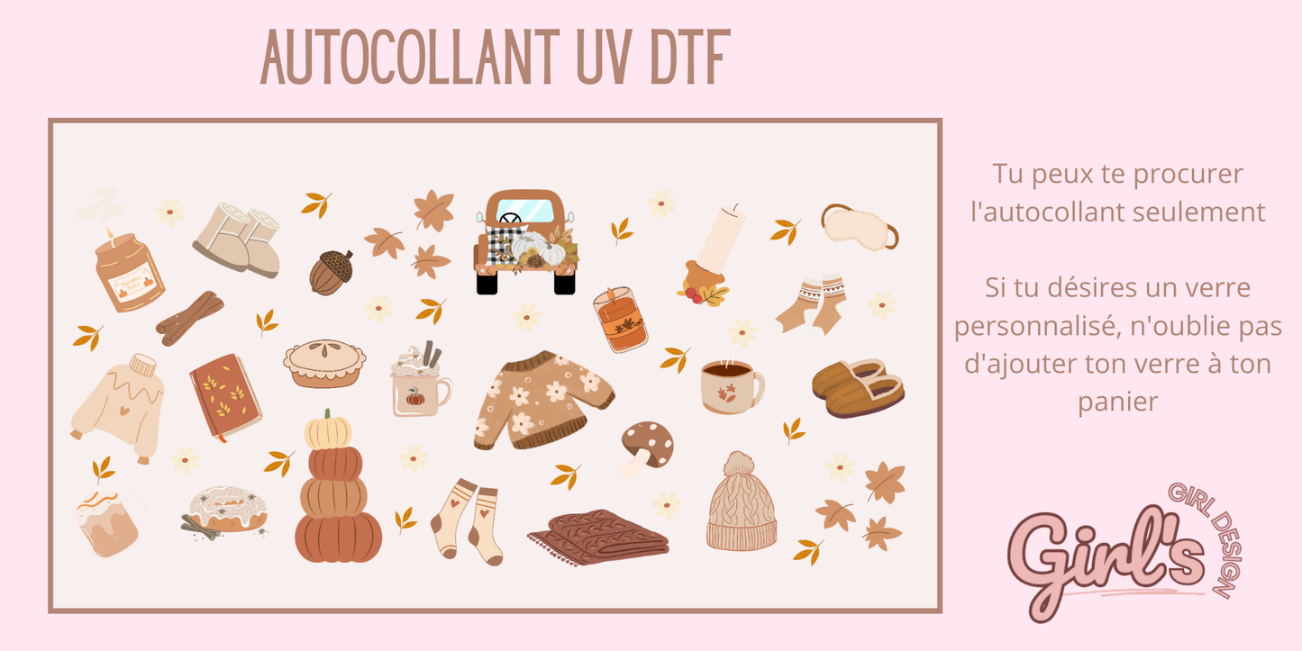 Autocollant - Pumpkin Spice 🎃