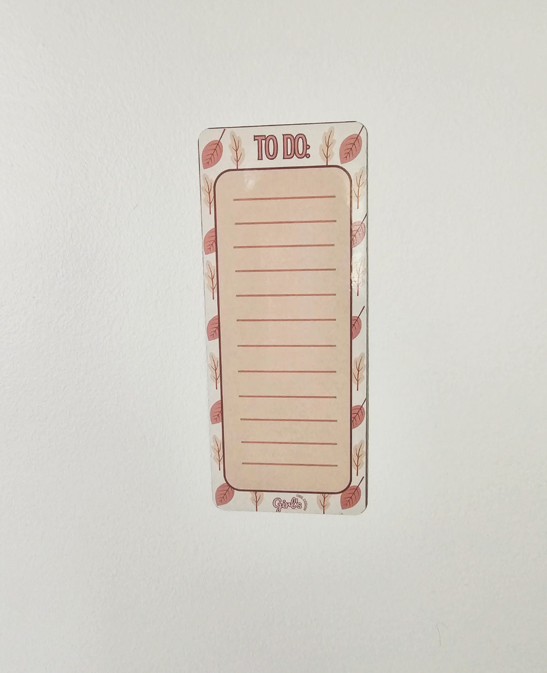 To do list effaçable et aimanté - Autumn Goals 🍂
