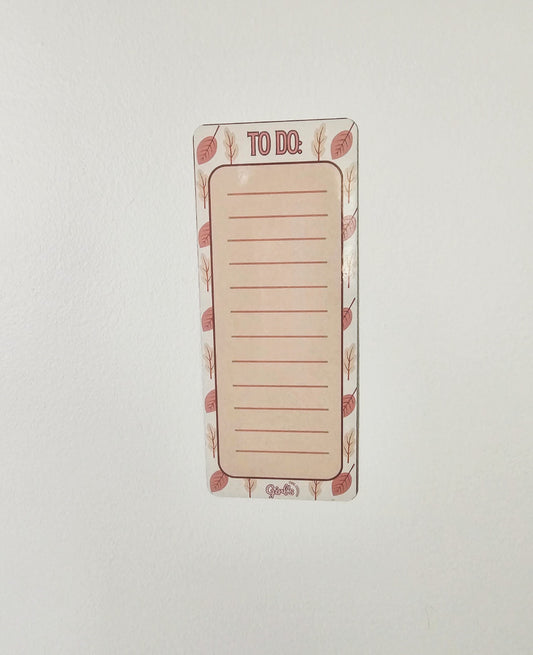 To do list effaçable et aimanté - Autumn Goals 🍂