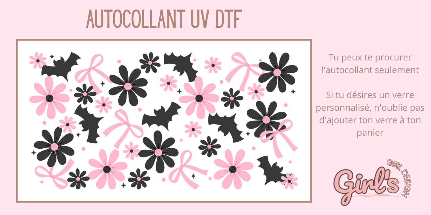 Autocollant - Spooky chic 🖤🎀
