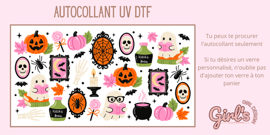 Autocollant - sweet & spooky