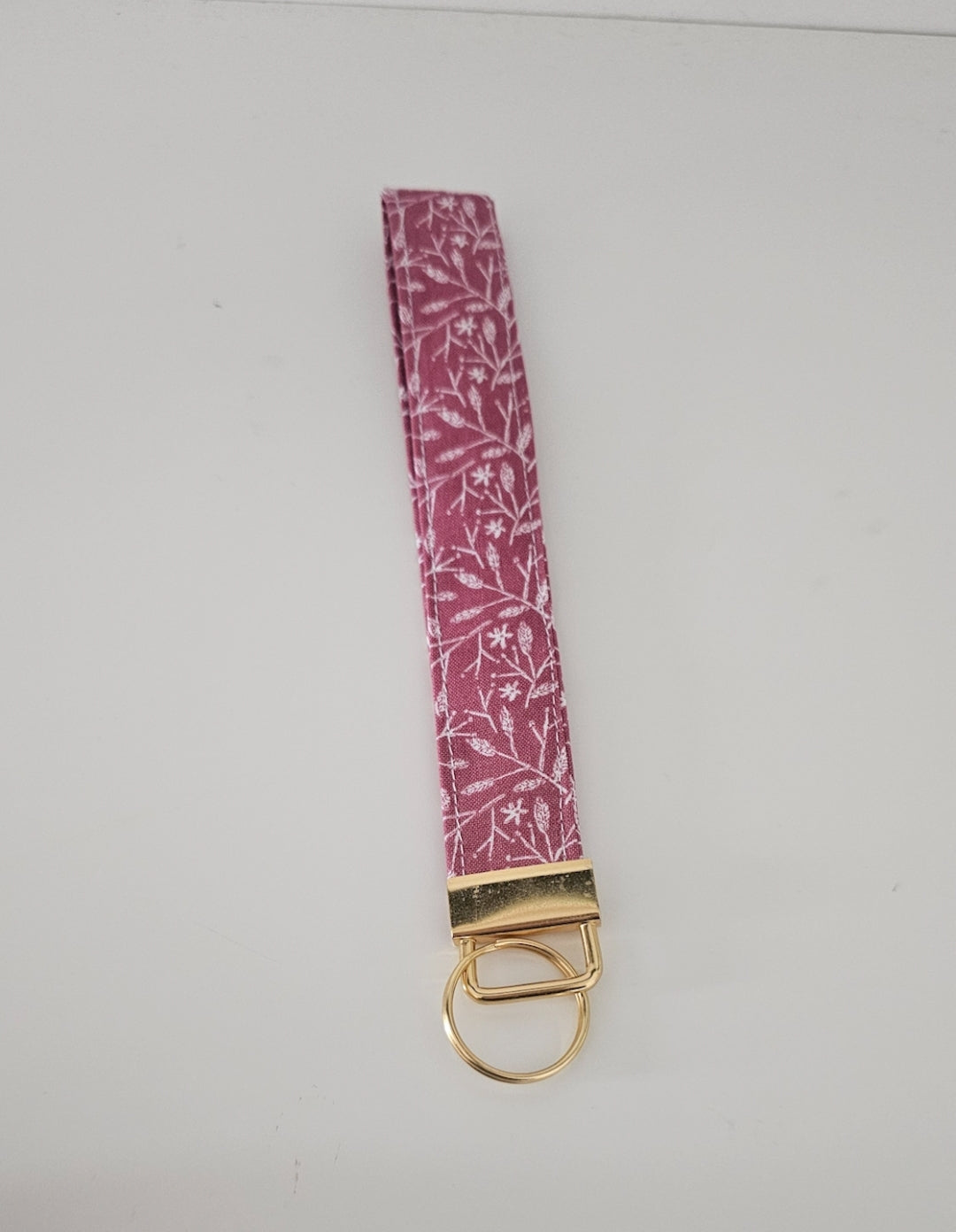 Lanière porte-clé - Rose mauve