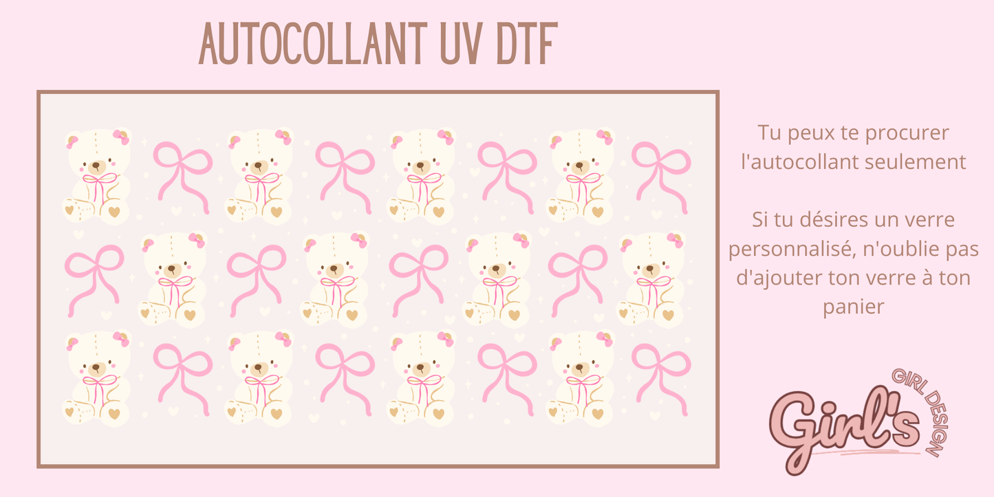 Autocollant - Sweet Teddy ✨