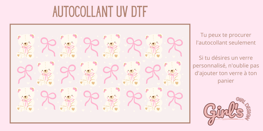 Autocollant - Sweet Teddy ✨